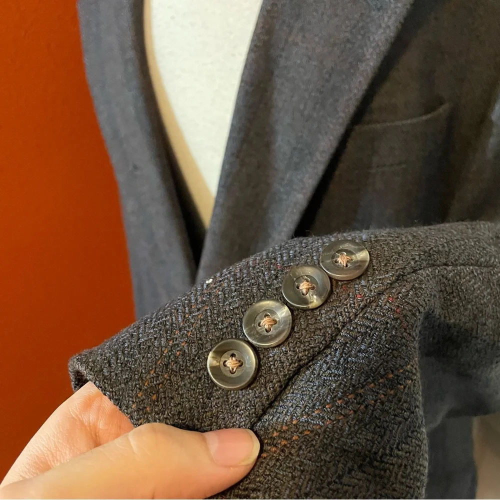 Christian Dior Men’s Vintage Two Button Shoulder‎ Padded Lux Blazer Sport Coat
